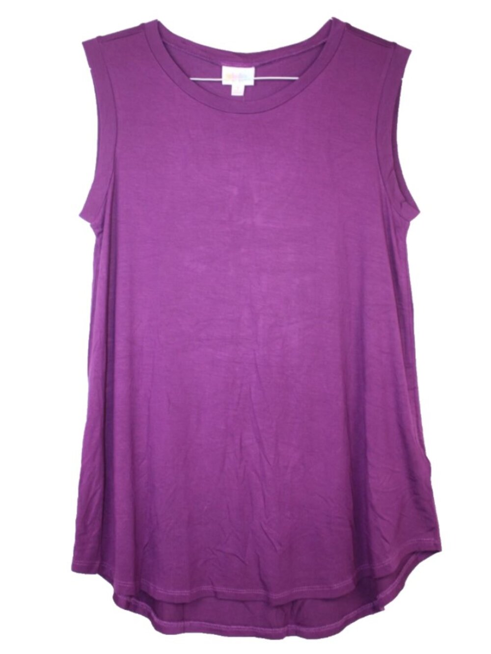 LuLaRoe COCOA Women's Tank Top Sleeveless Shirt NWT Size Small Purple Solid